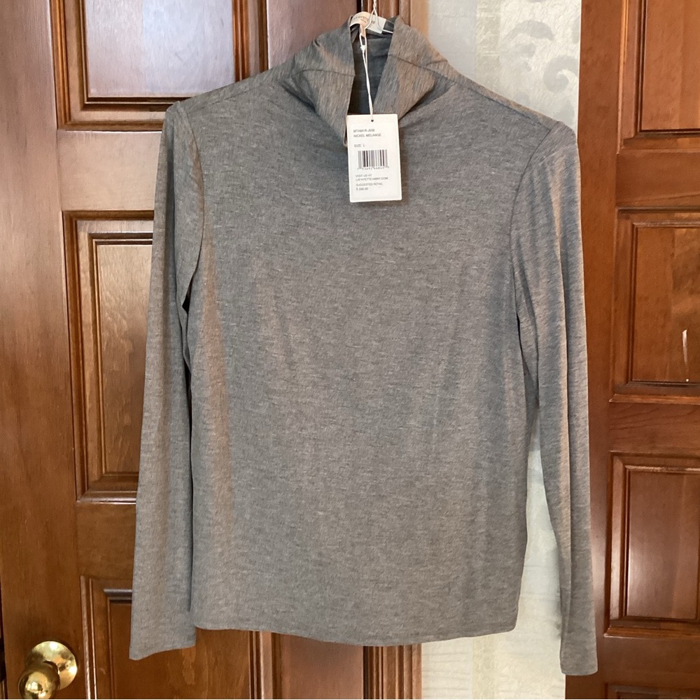 Lafayette 148 New York Nickel Mélange Top